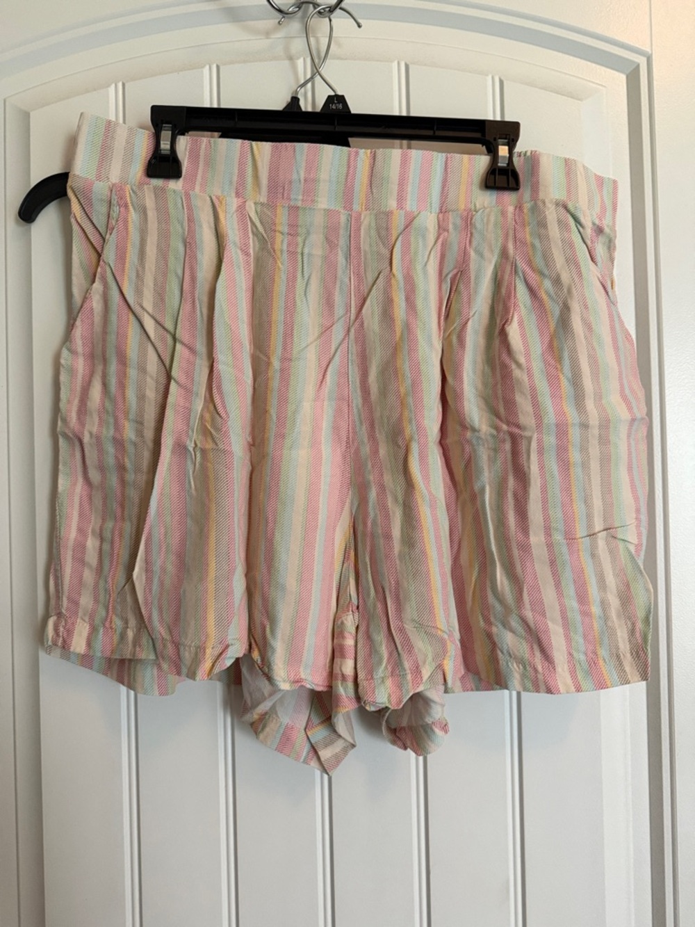 torrid Pastel Multicolor Striped Women’s Shorts